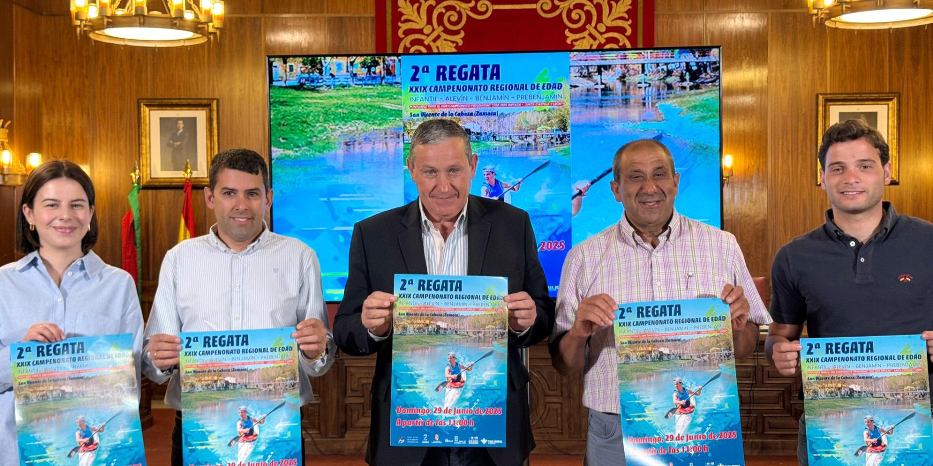 Momento de la presentación de esta prueba