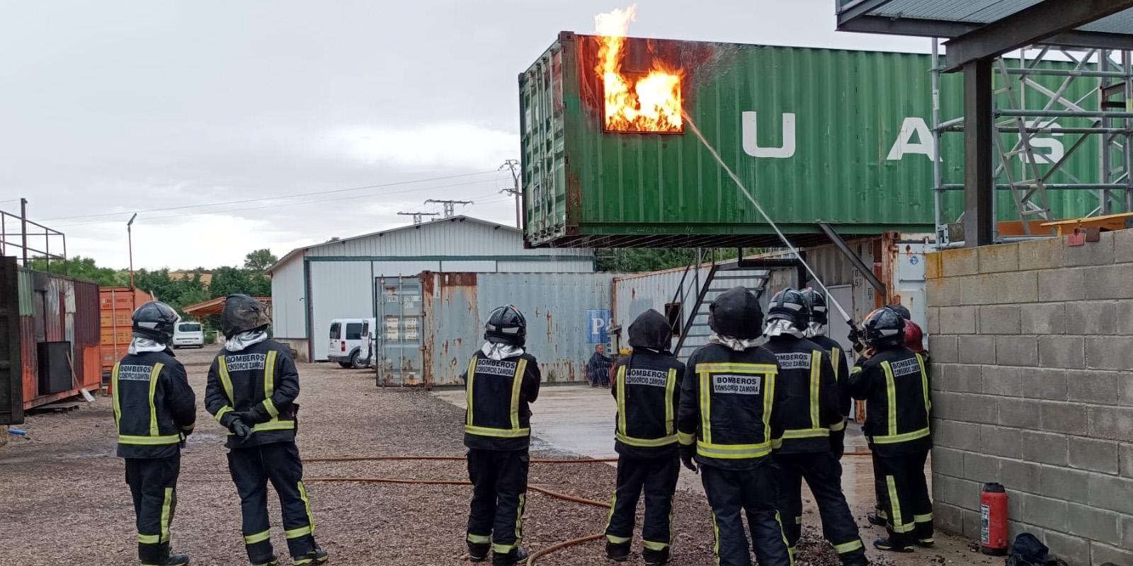 Una de las intervenciones en Corcos del Valle