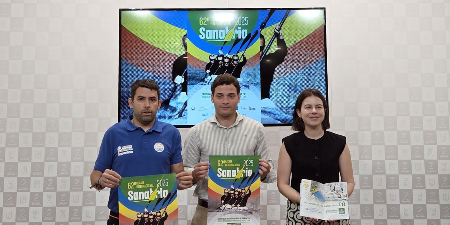 Presentación  de la Regata Internacional de Sanabria y el Campeonato de España de Fondo en Línea K4 y C4