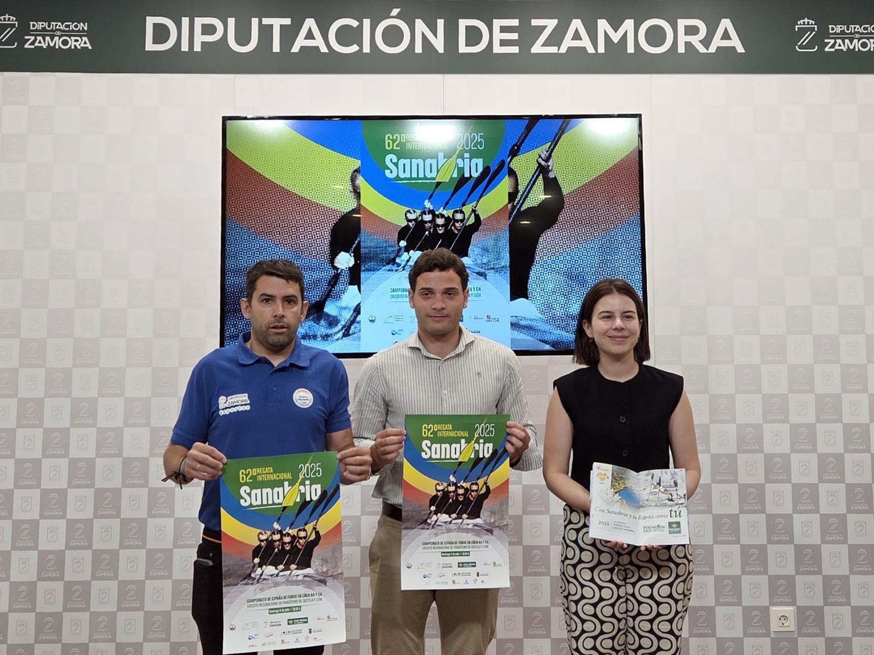 Más de mil palistas se darán cita el domingo 6 en la 62 Regata Internacional de Sanabria