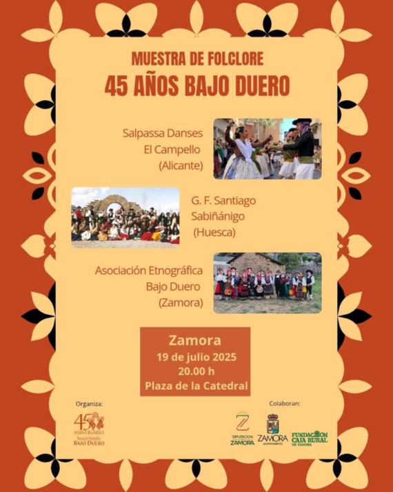 Cartel de la Muestra de folclore