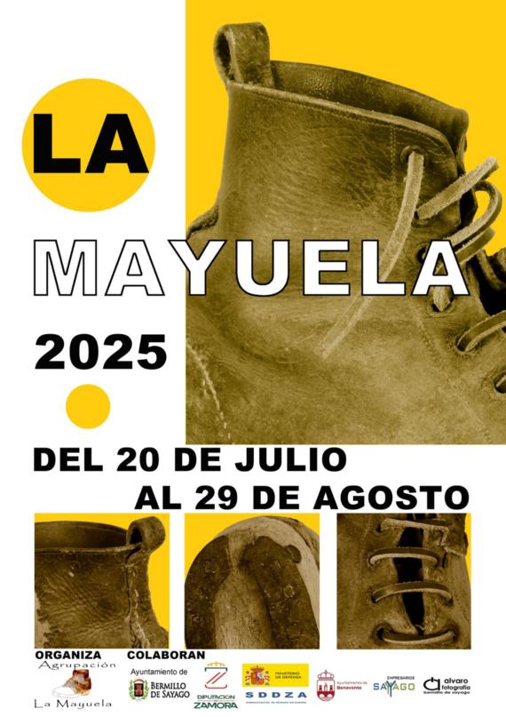 Cartel del verano cultural promovido por la Asociación La Mayuela