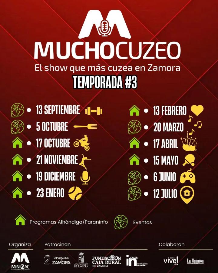CARTEL Mucho Cuzeo - Temporada 3