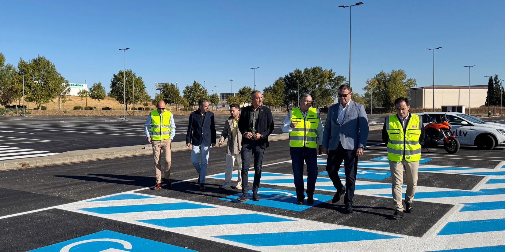 Recepción de las obras ejecutadas dentro del Proyecto de pavimentación y señalización