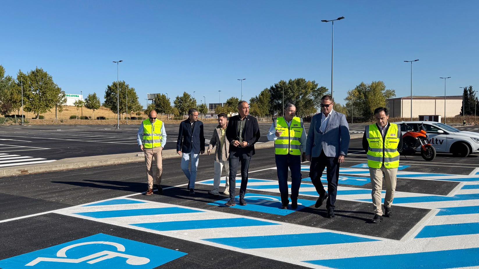 Ifeza Recepción pavimentación aparcamientos