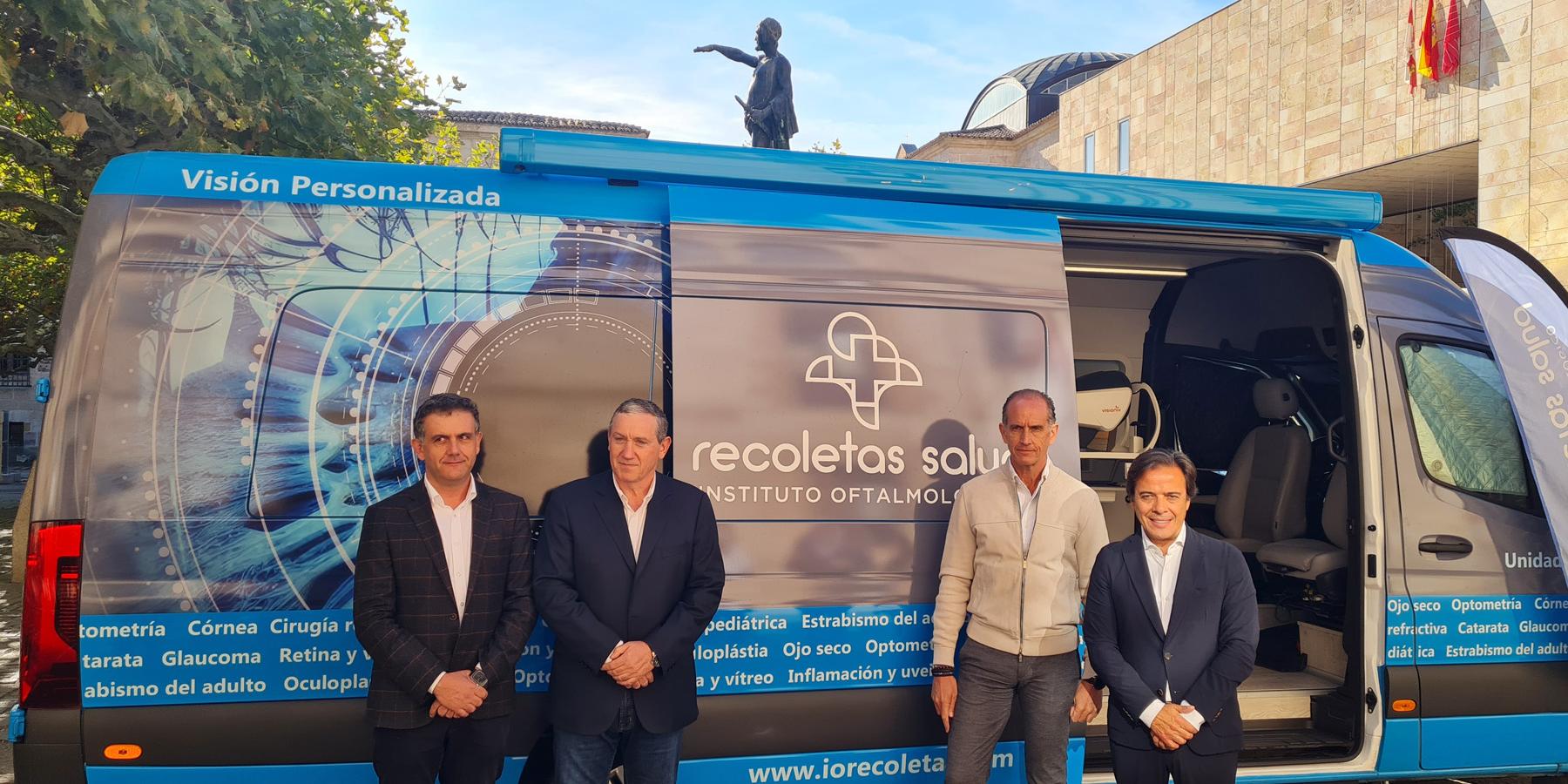 Presentación de la tercera fase de la Unidad Móvil de salud ocular