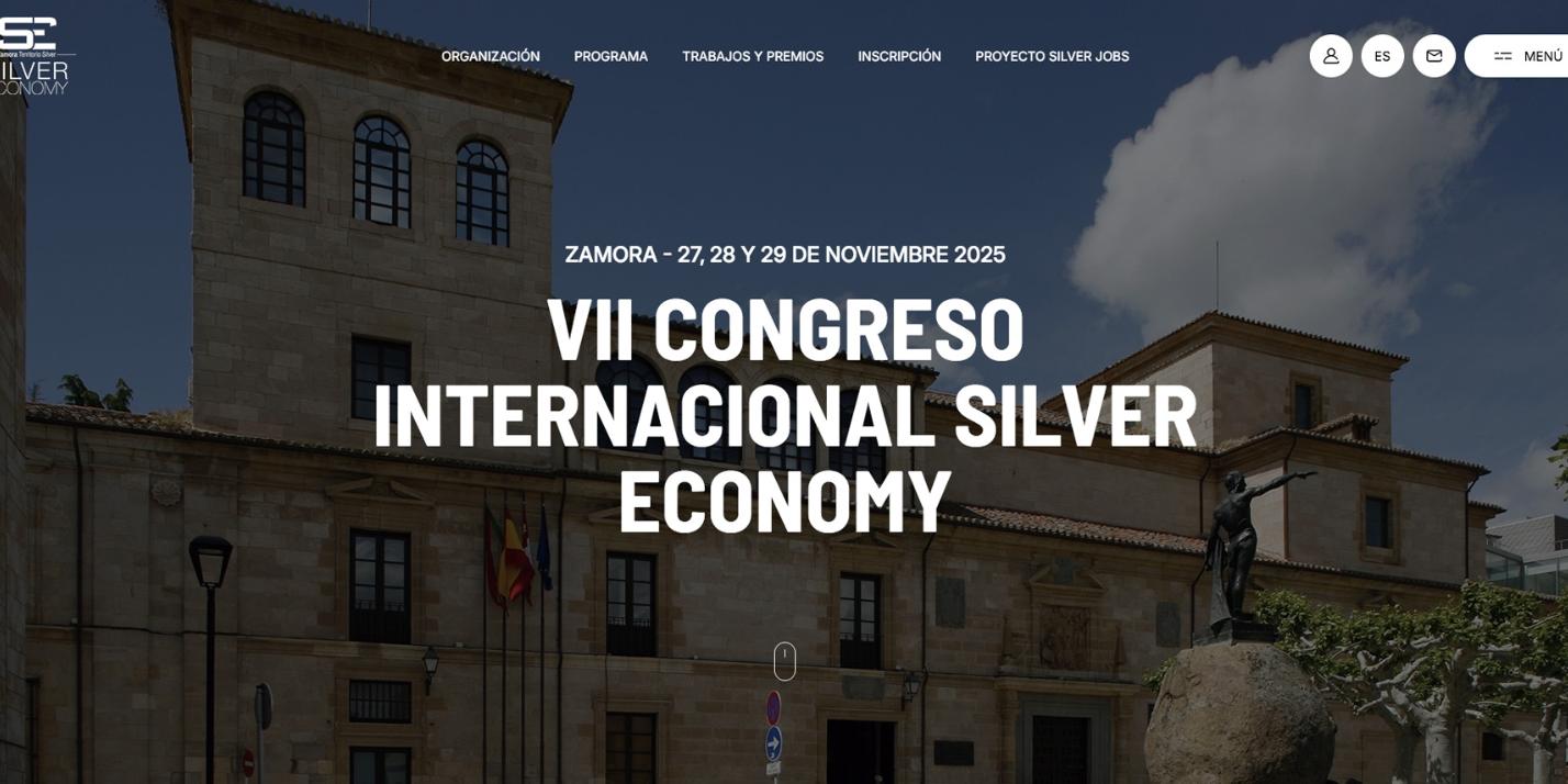 Toda la información se puede consultar en la página web del Congreso www.congresosilvereconomy.es