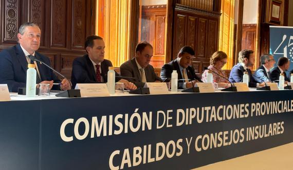 Reunión de la Comisión de Diputaciones Provinciales, Cabildos y Consells Insulars de la Federación Española de Municipios y Provincias (FEMP)