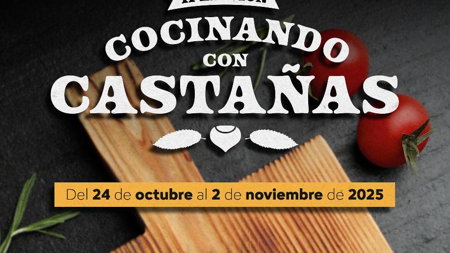 Cocinando con castañas 2025