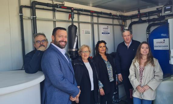 La obra está ya recibida y se pondrá en funcionamiento próximamente, garantizando el abastecimiento de agua de calidad a los vecinos del municipio.