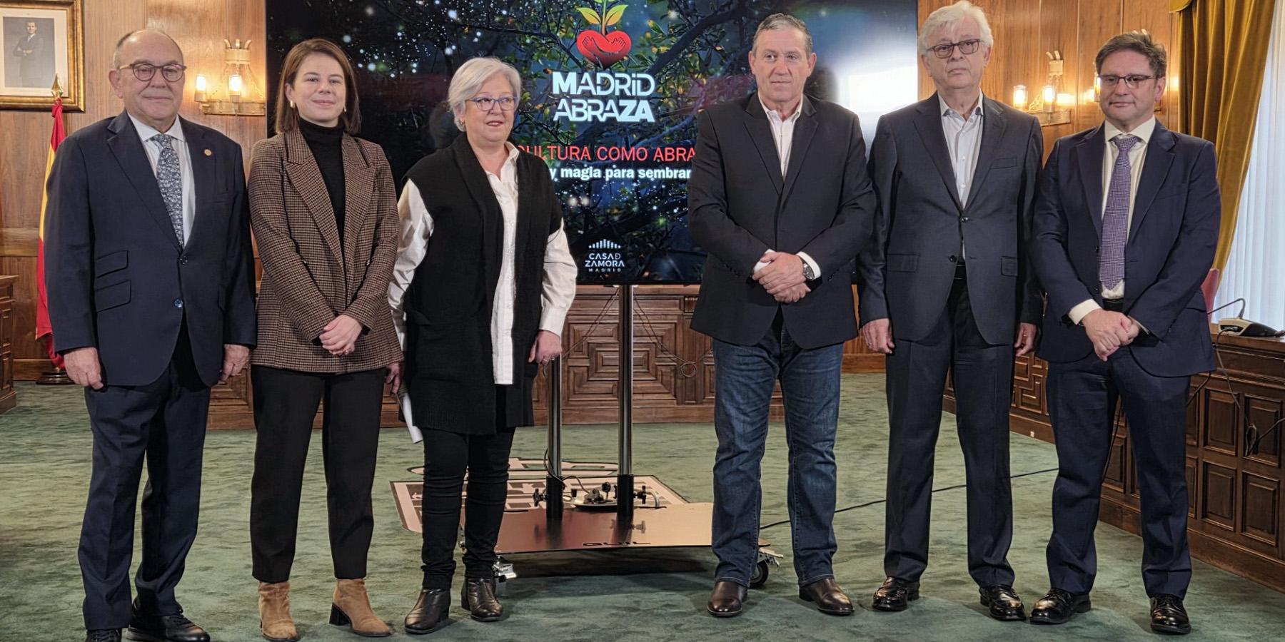 Presentación de la gala solidaria ‘Madrid AbraZA’