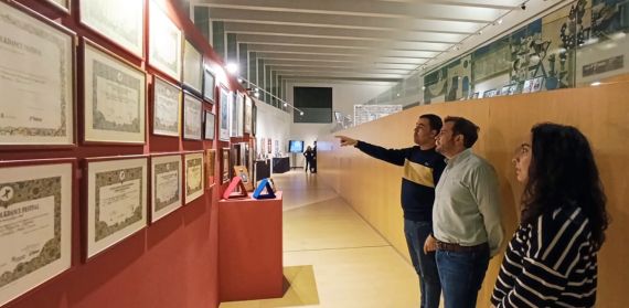 La clausura de la exposición supone el cierre de un año de celebraciones.