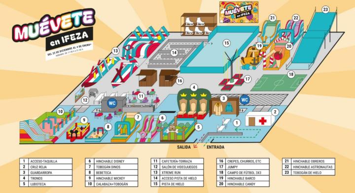 Plano de Muévete en Ifeza 2025