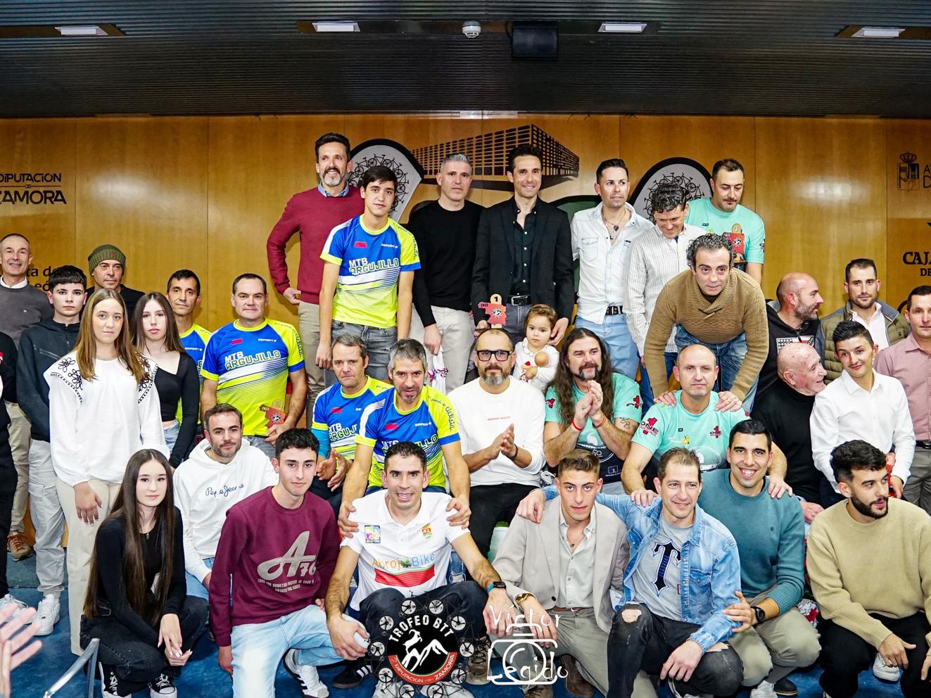 La Diputación de Zamora participa en la Gala del Trofeo BTT Provincia de Zamora 2025 celebrada en Ifeza