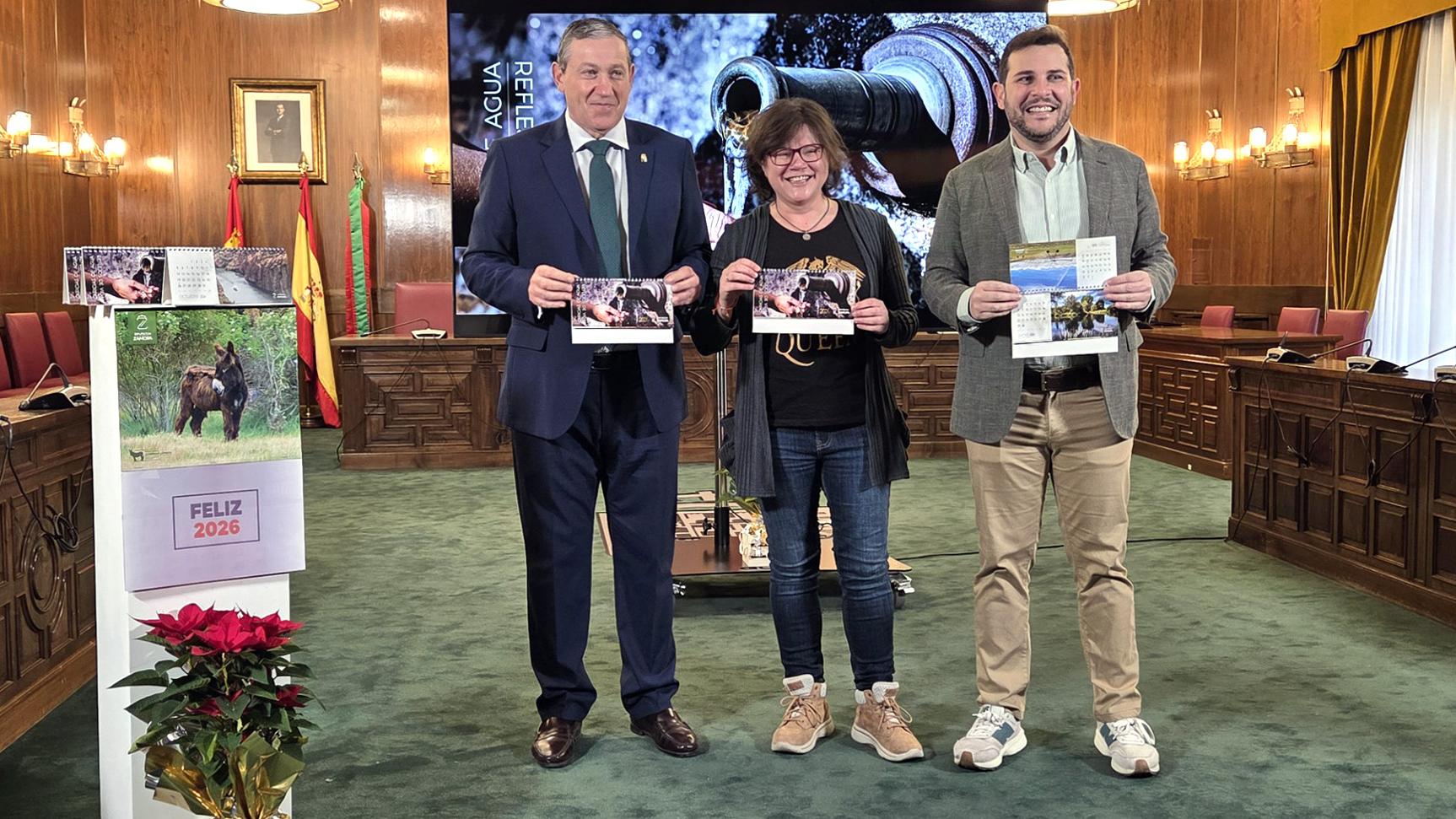 Presentación calendarios Diputación 2026