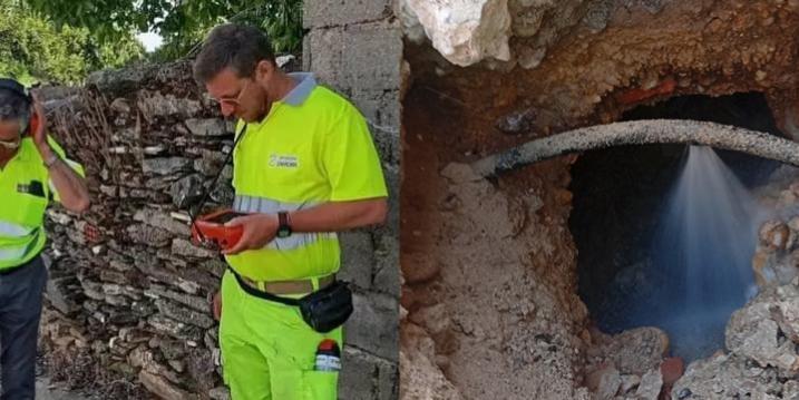 El geófono es un equipo técnico especializado para la detección de fugas de agua en tuberías enterradas