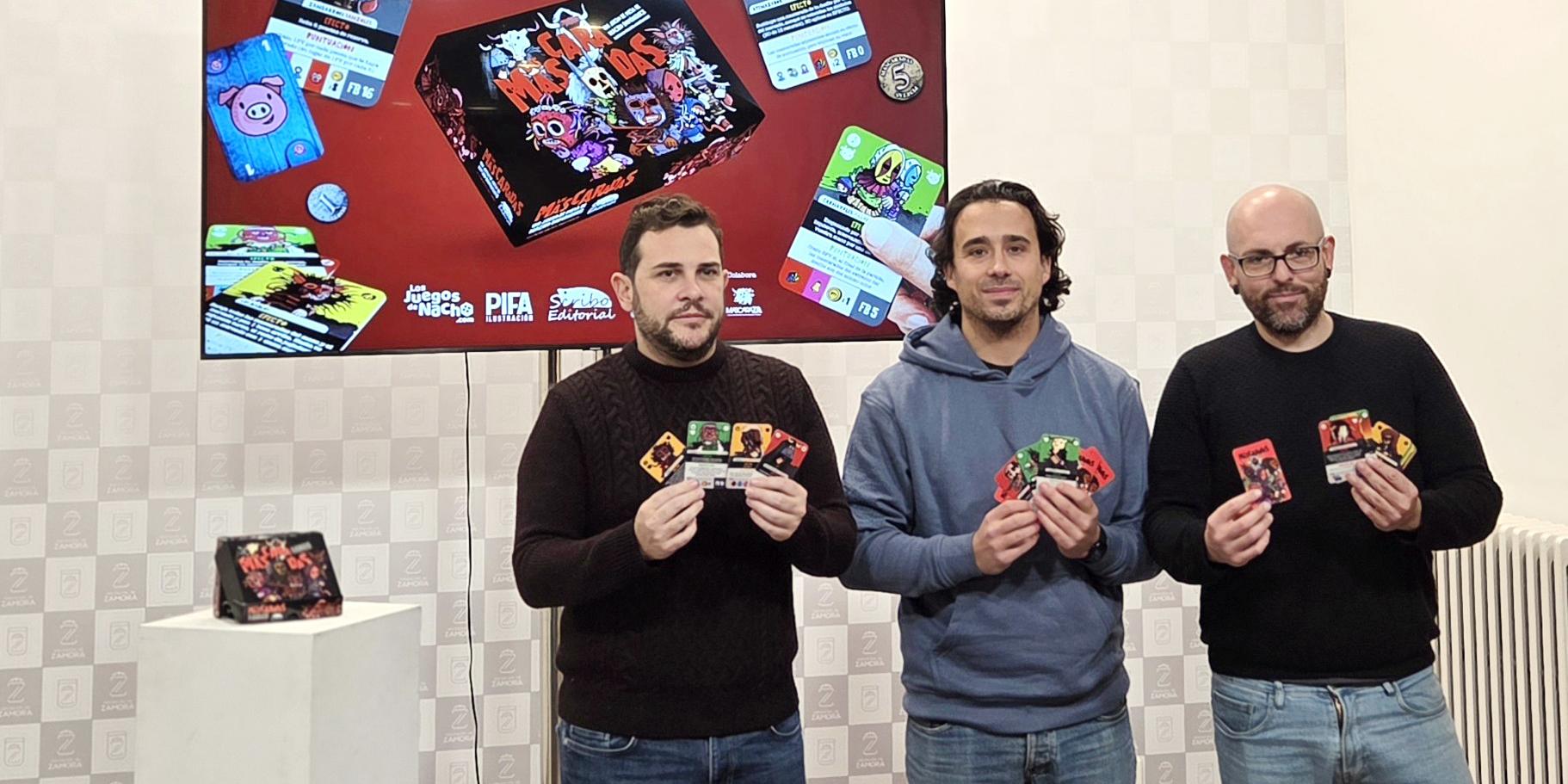 ‘Las Mascaradas’, un nuevo juego de mesa, un divertimento entretenido y «muy sencillo»