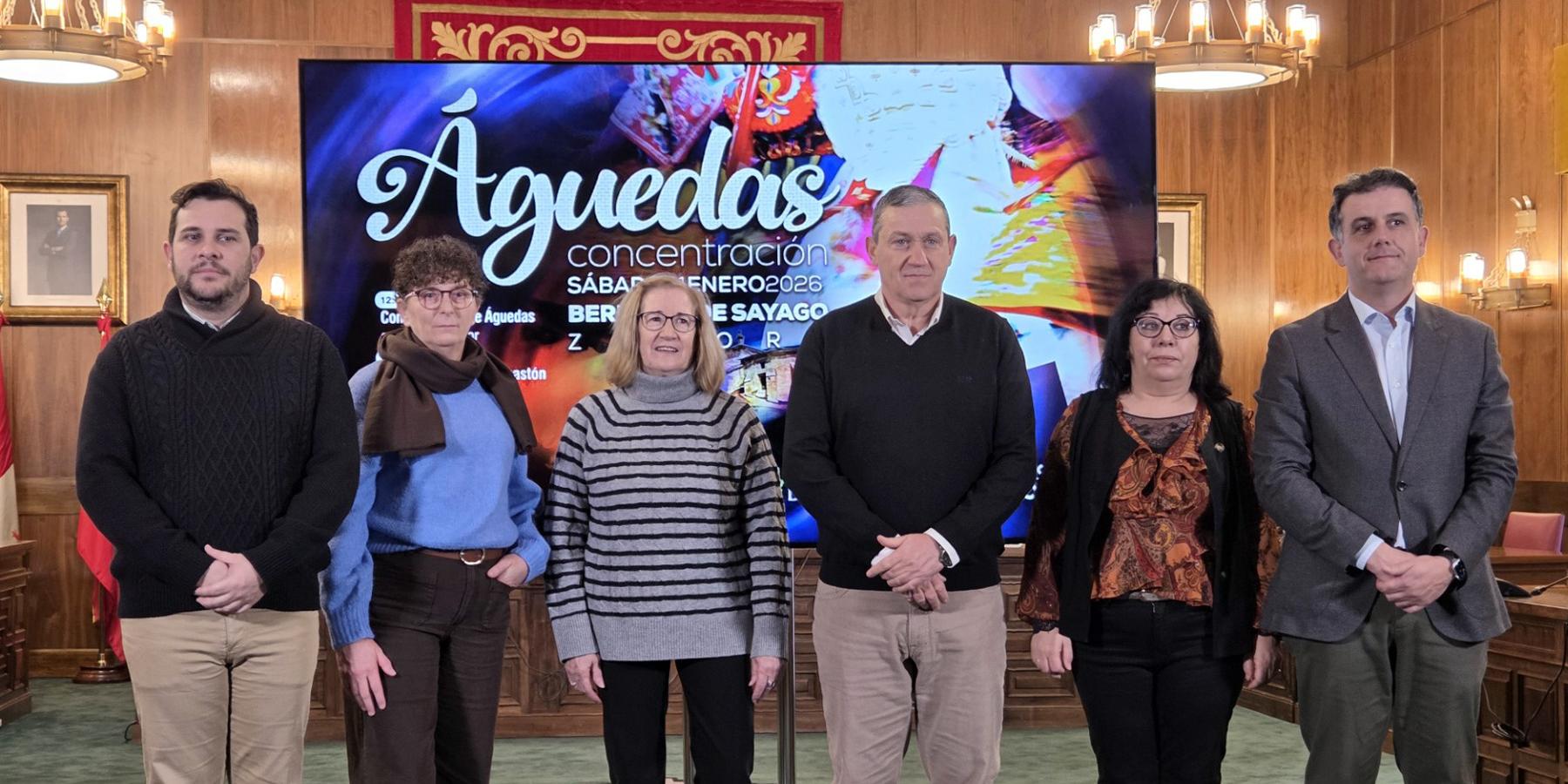 Momento de la presentación del IX Encuentro Provincial de Águedas de Zamora