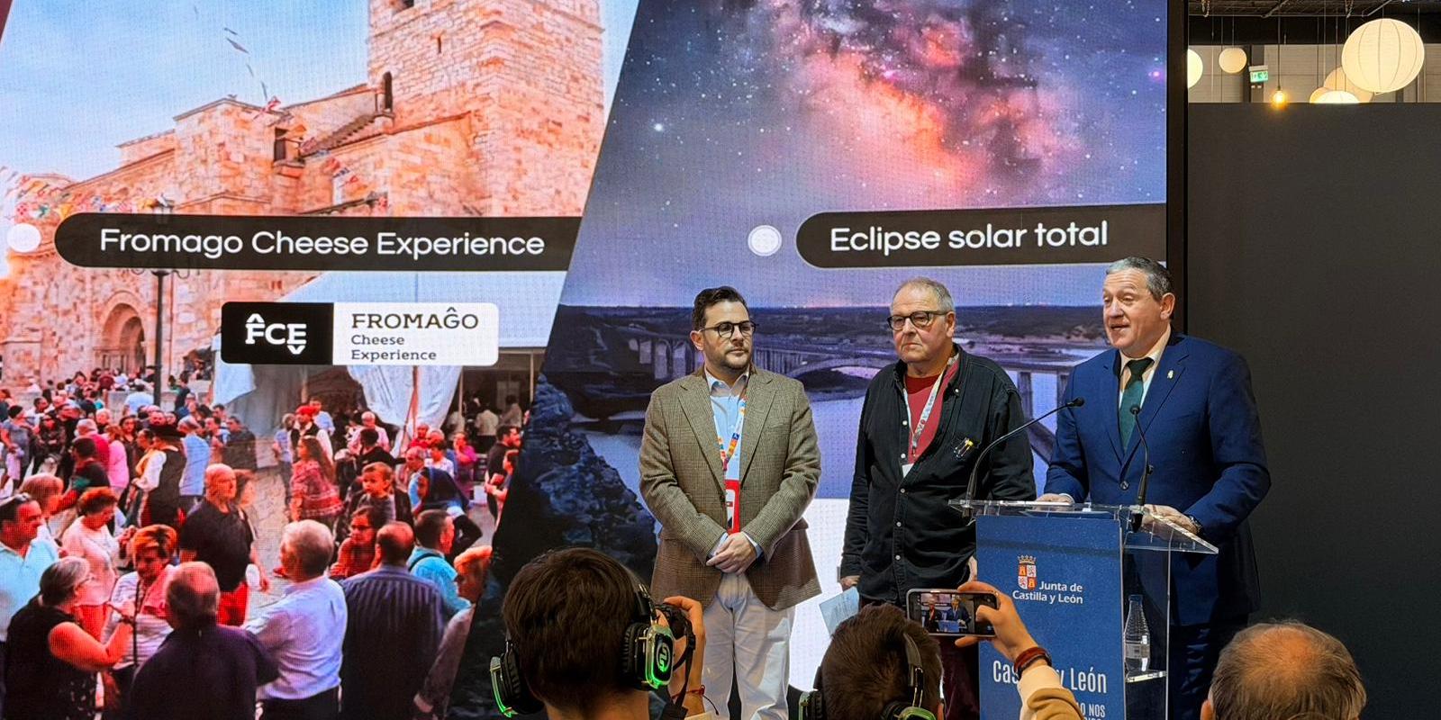 La presentación ha tenido lugar en el stand de la Junta de Castilla y León en Fitur 2026