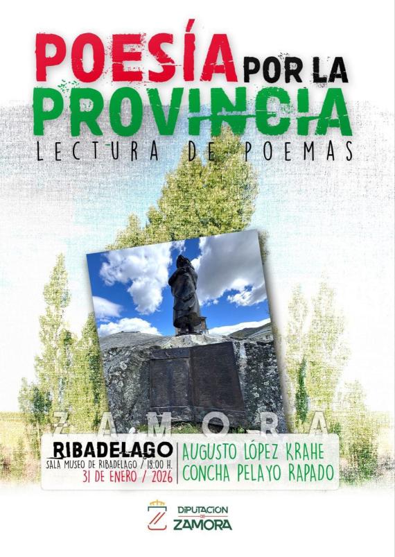 Cartel de “Poesía por la Provincia 2026”
