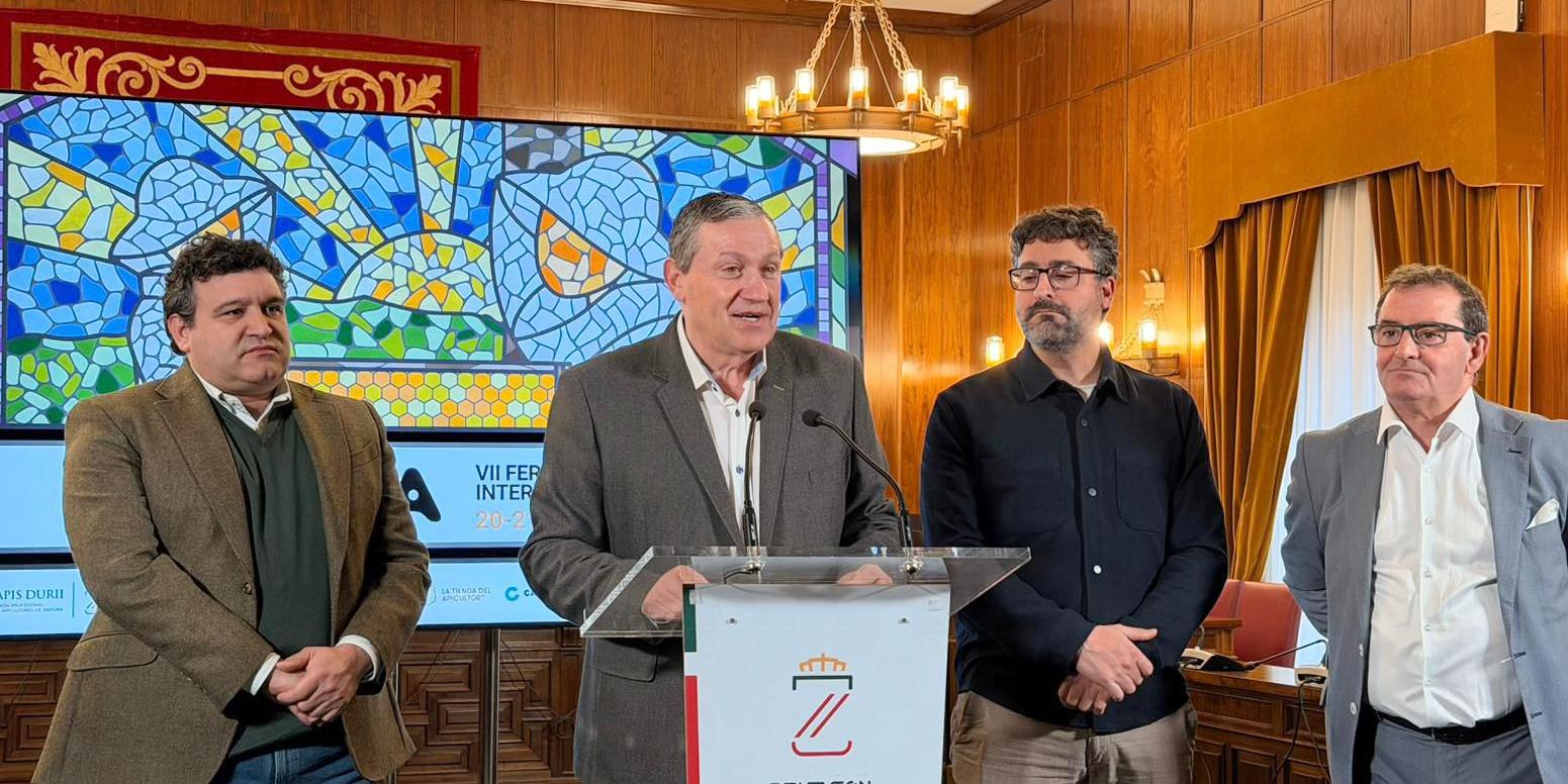 Presentación de la séptima edición de la Feria Apícola Internacional de Zamora
