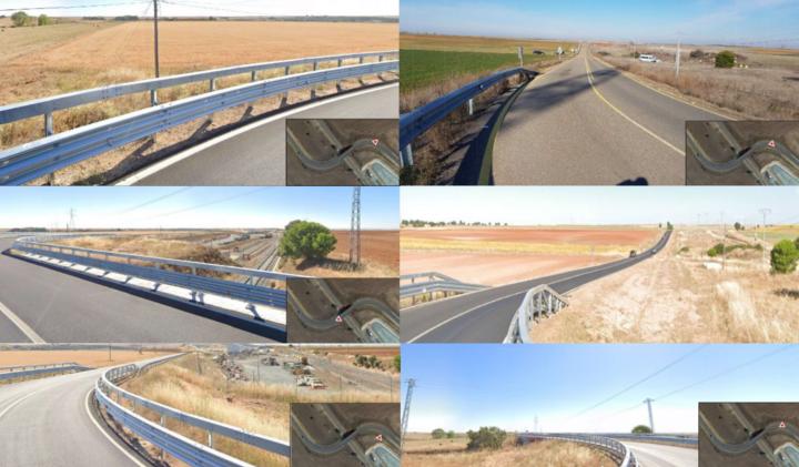 Fotografías y plano de la actuación