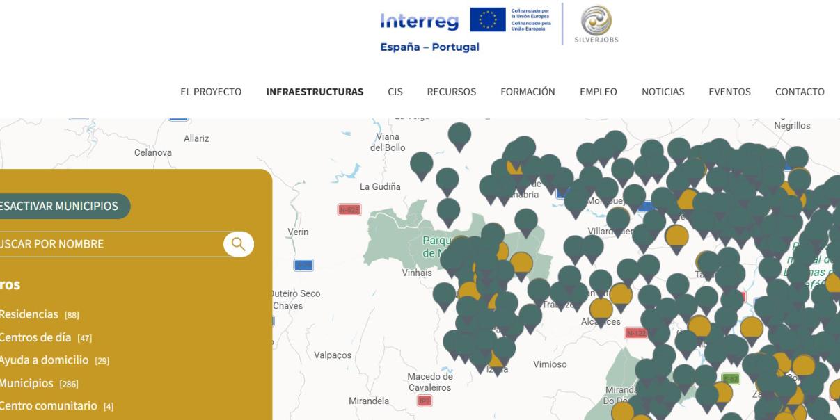 El mapa interactivo recopila información detallada sobre cada uno de los municipios de la provincia, poniendo especial atención en sus recursos y servicios municipales