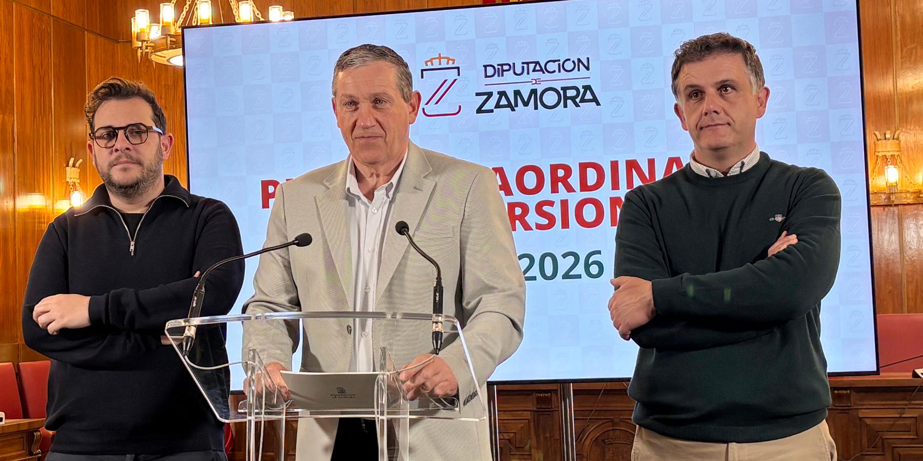 Presentación del Plan Extraordinario de Inversiones 2026