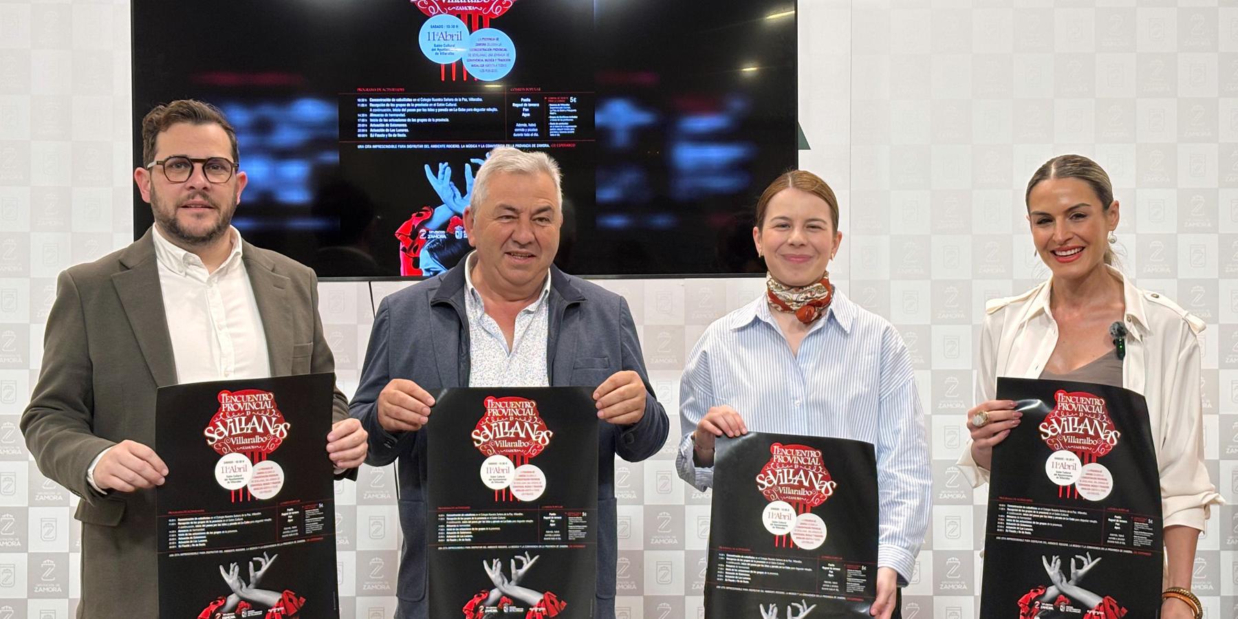 Presentación del I Encuentro Provincial de Sevillanas