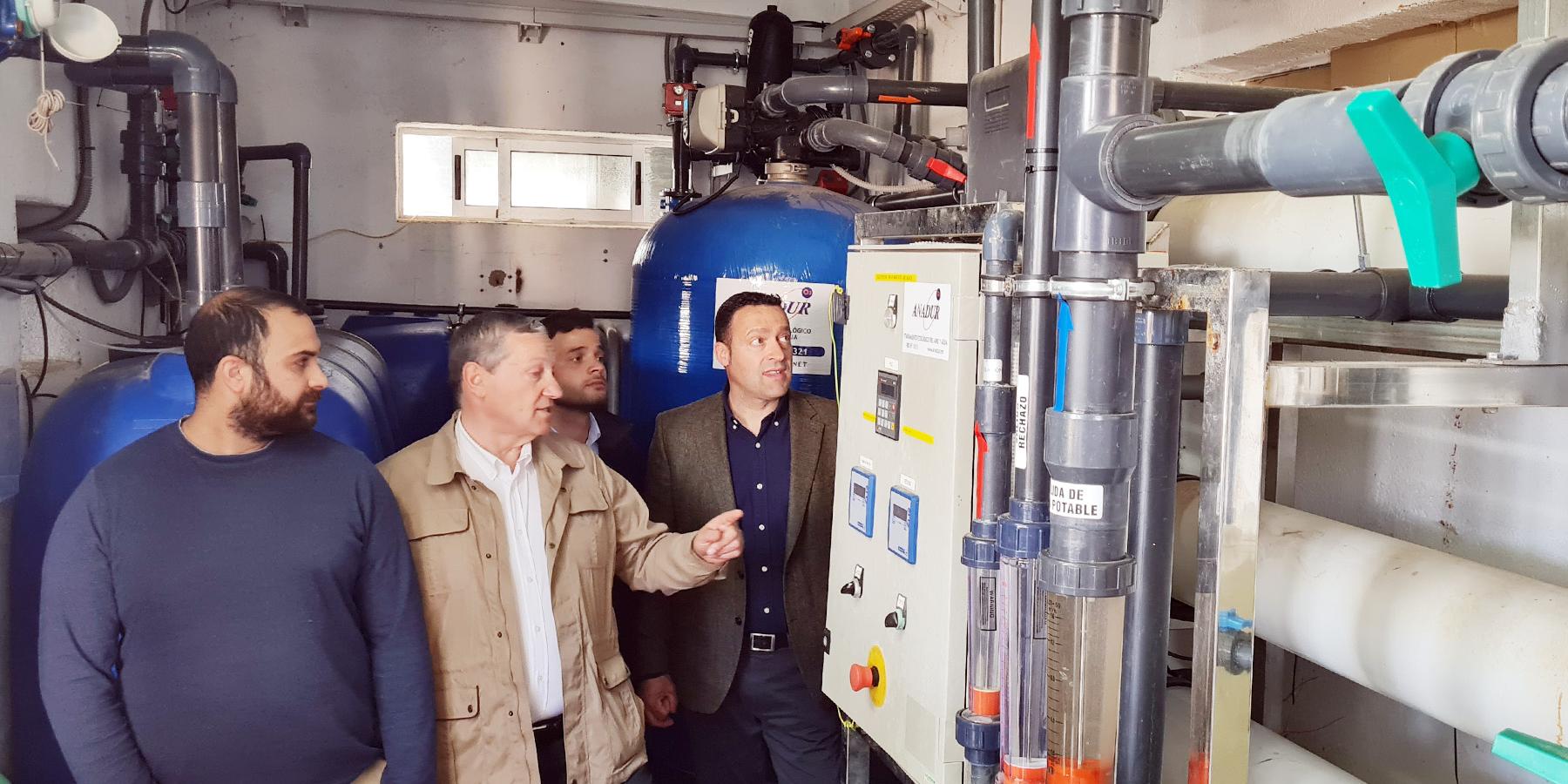 Se ha llevado a cabo la renovación completa del sistema que garantiza una mejora sustancial en la calidad del agua