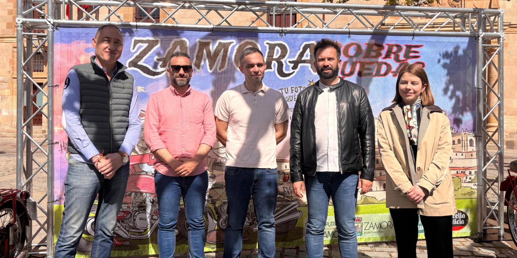 Presentación de la I Concentración de Motos “Zamora sobre ruedas”