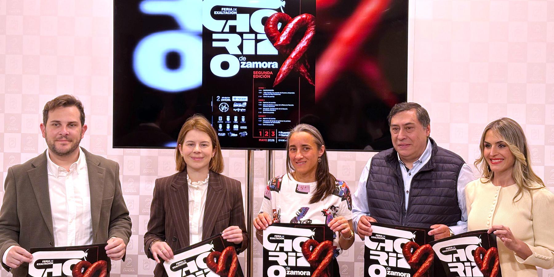 Presentación oficial de la II Feria de Exaltación del Chorizo Zamorano.