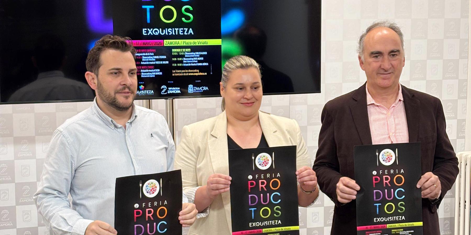 La III Feria de Productos de Exquisiteza se celebrará el 16 y 17 de mayo en la Plaza de Viriato.