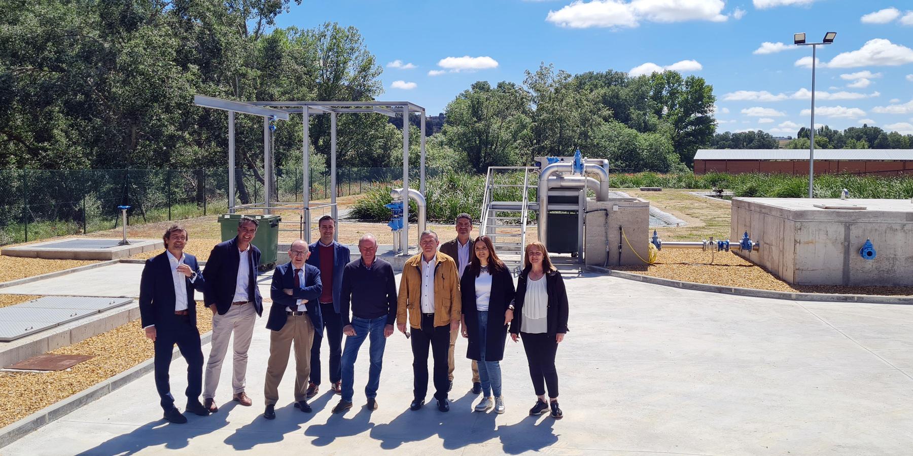 Puesta en marcha de la nueva EDAR de Villabuena del Puente, una infraestructura clave para la mejora ambiental y el tratamiento de las aguas residuales del municipio