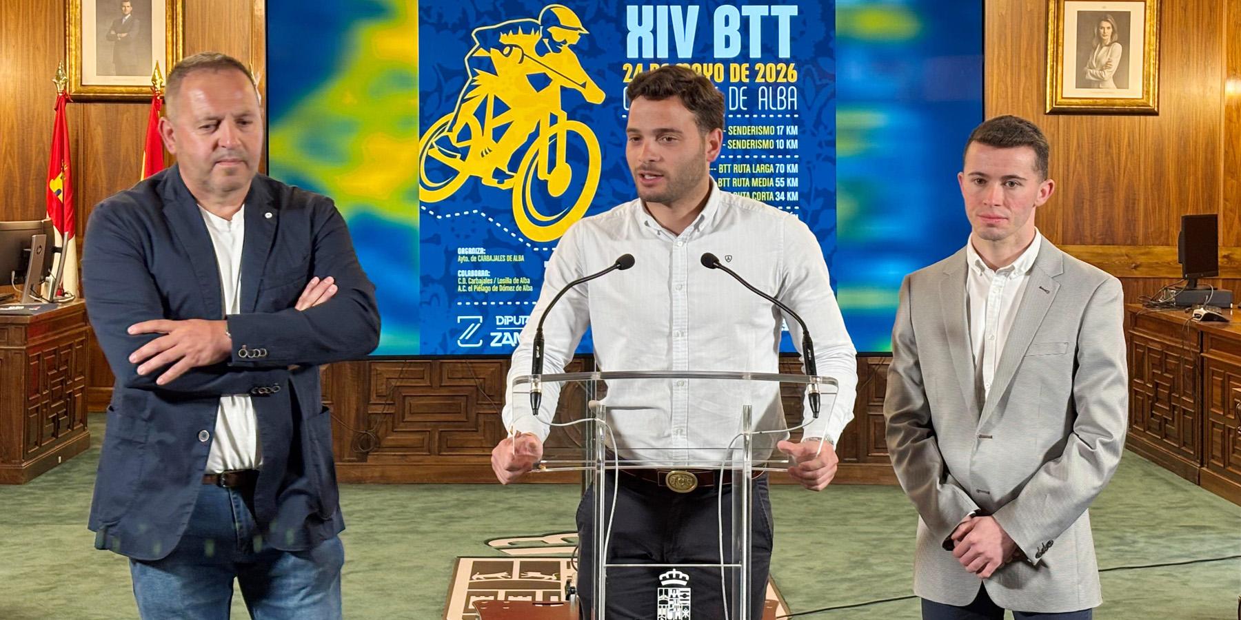 Presentación de la XIV Marcha BTT Arroz a la Zamorana