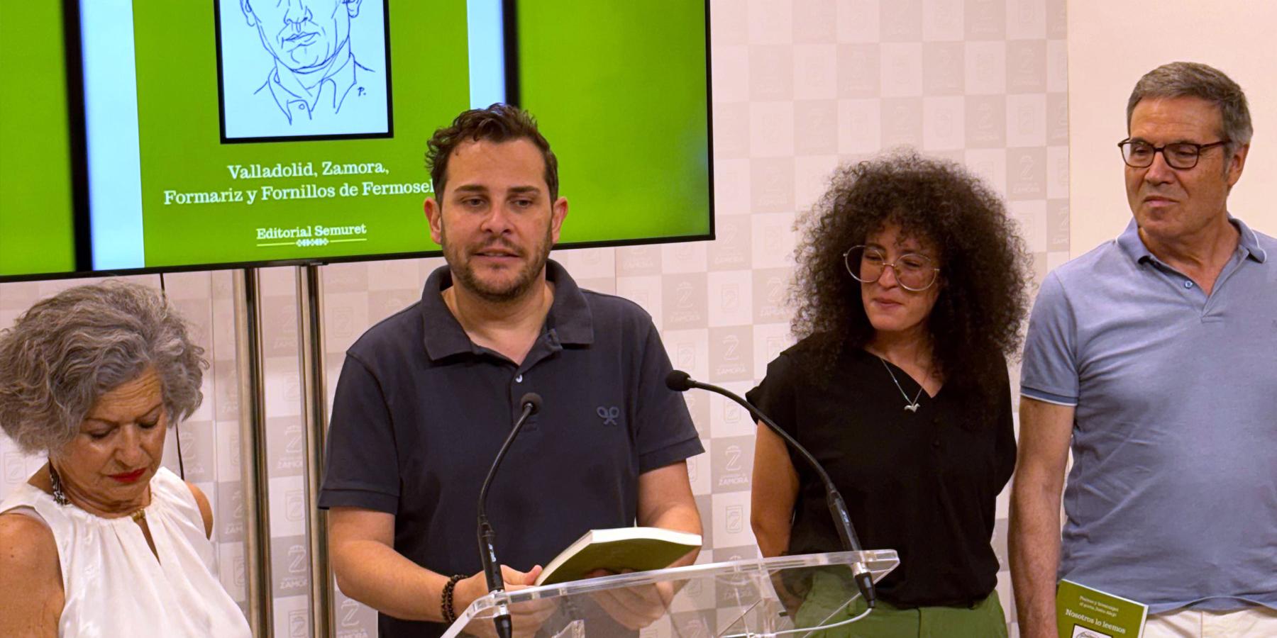 Presentación de la publicación “Nosotros lo leemos. Poemas y homenaje al poeta Justo Alejo”