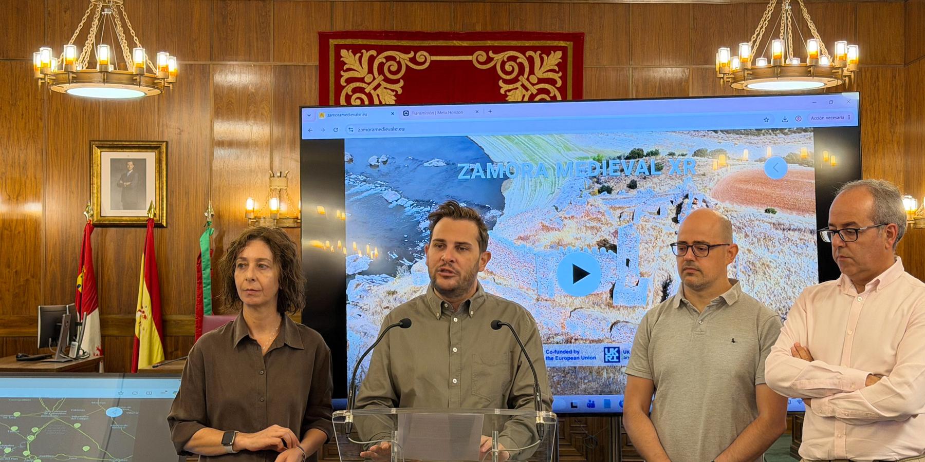 Además de la reconstrucción arquitectónica, el proyecto incorpora escenas audiovisuales que recrean la vida cotidiana desarrollada en ambos enclaves