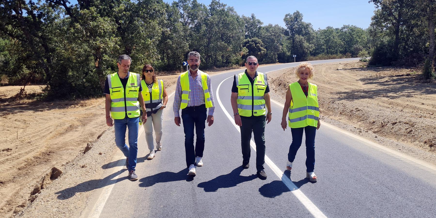 Visita a las obras finalizadas