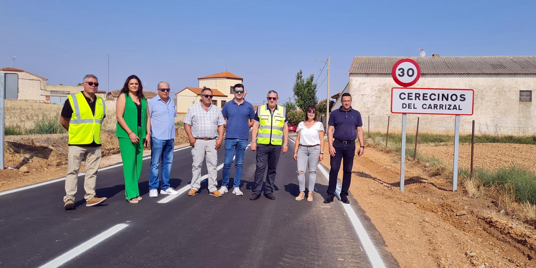 Visita a la carretera ZA-P-2314, recientemente acondicionada y completamente renovada.