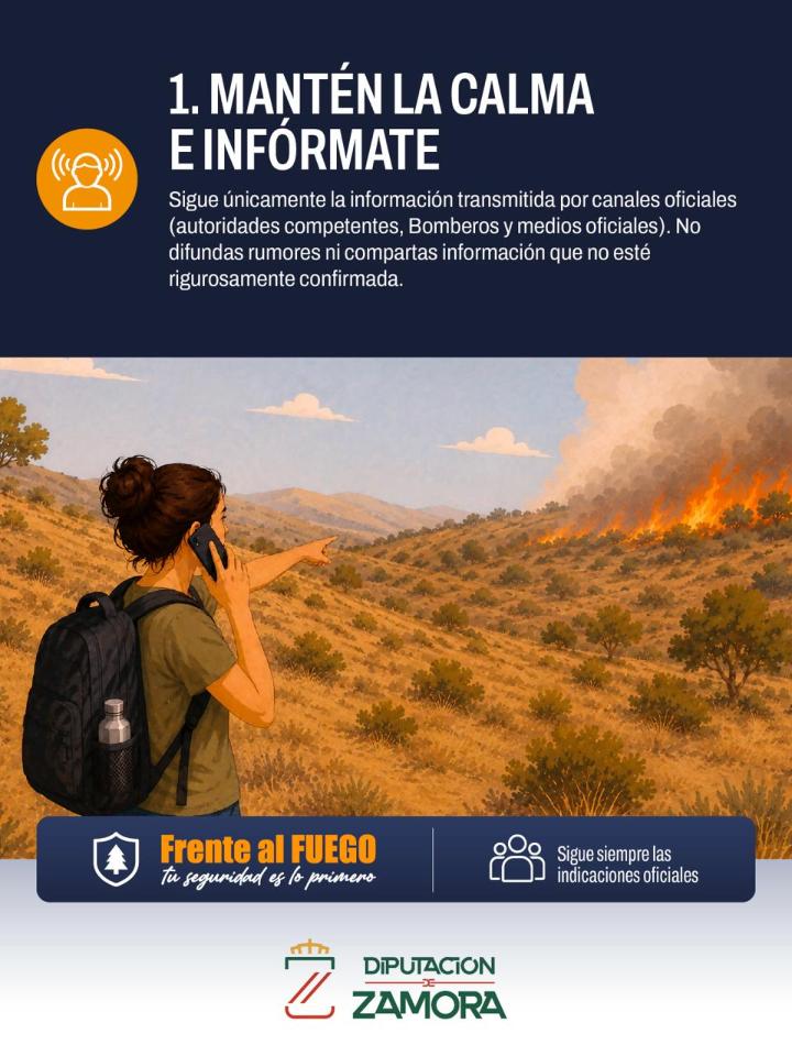 1.Mantén la calma e infórmate