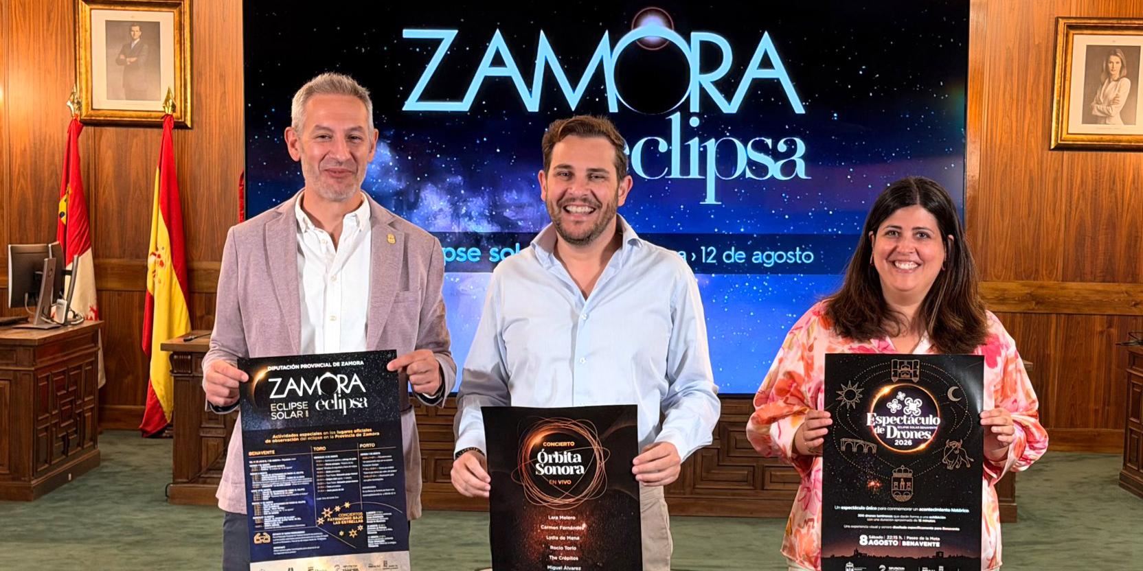 Presentación del programa de actos organizado con motivo del Eclipse Total de Sol