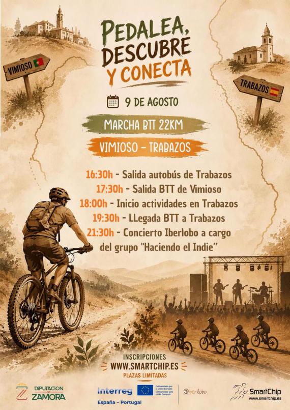 Cartel de la ruta inaugural