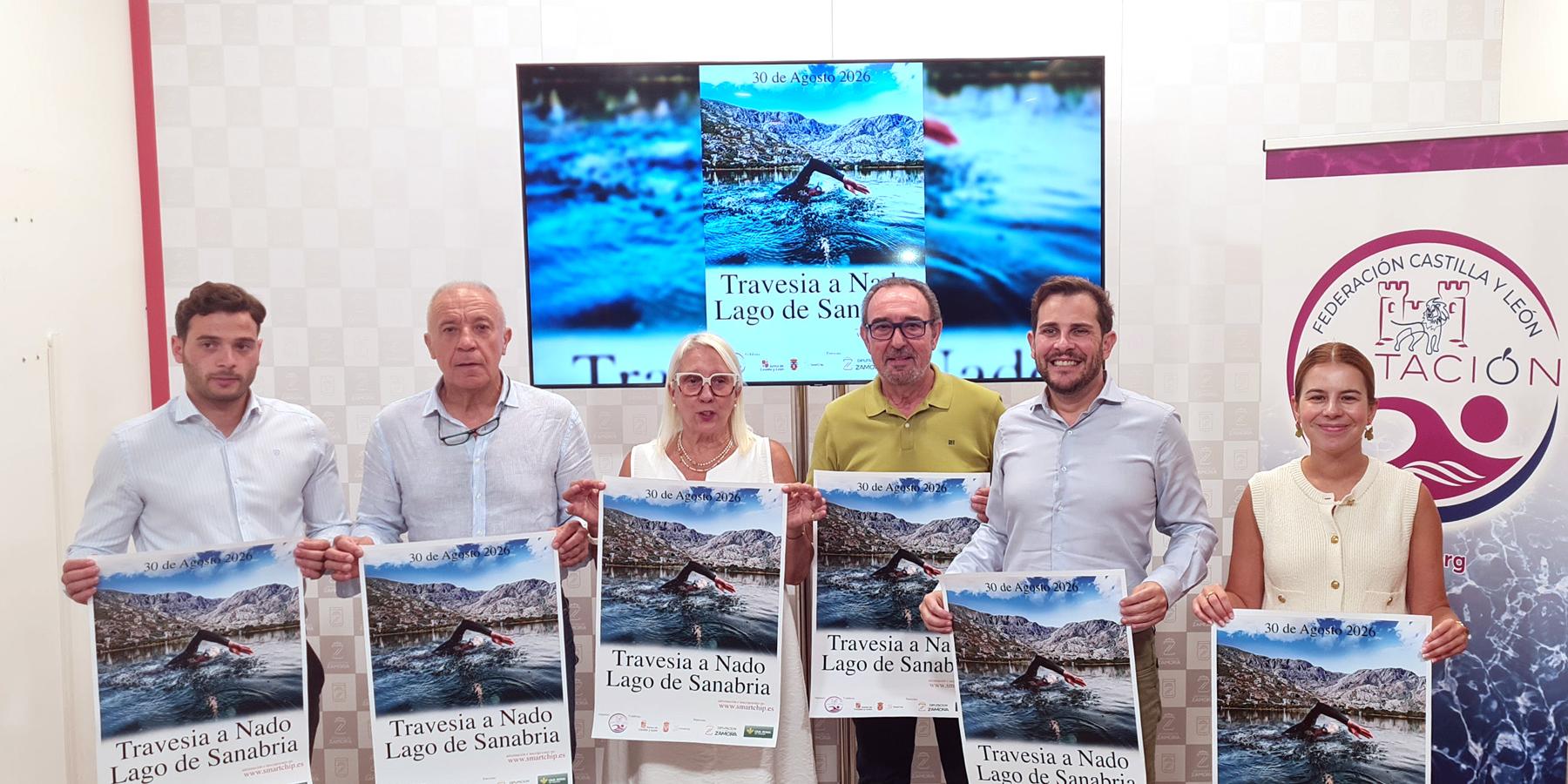 Presentación de la Travesía a Nado Lago de Sanabria 2026