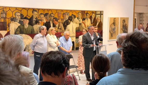 75 años de creación, búsqueda y compromiso con la pintura, pero también un recorrido por Zamora.