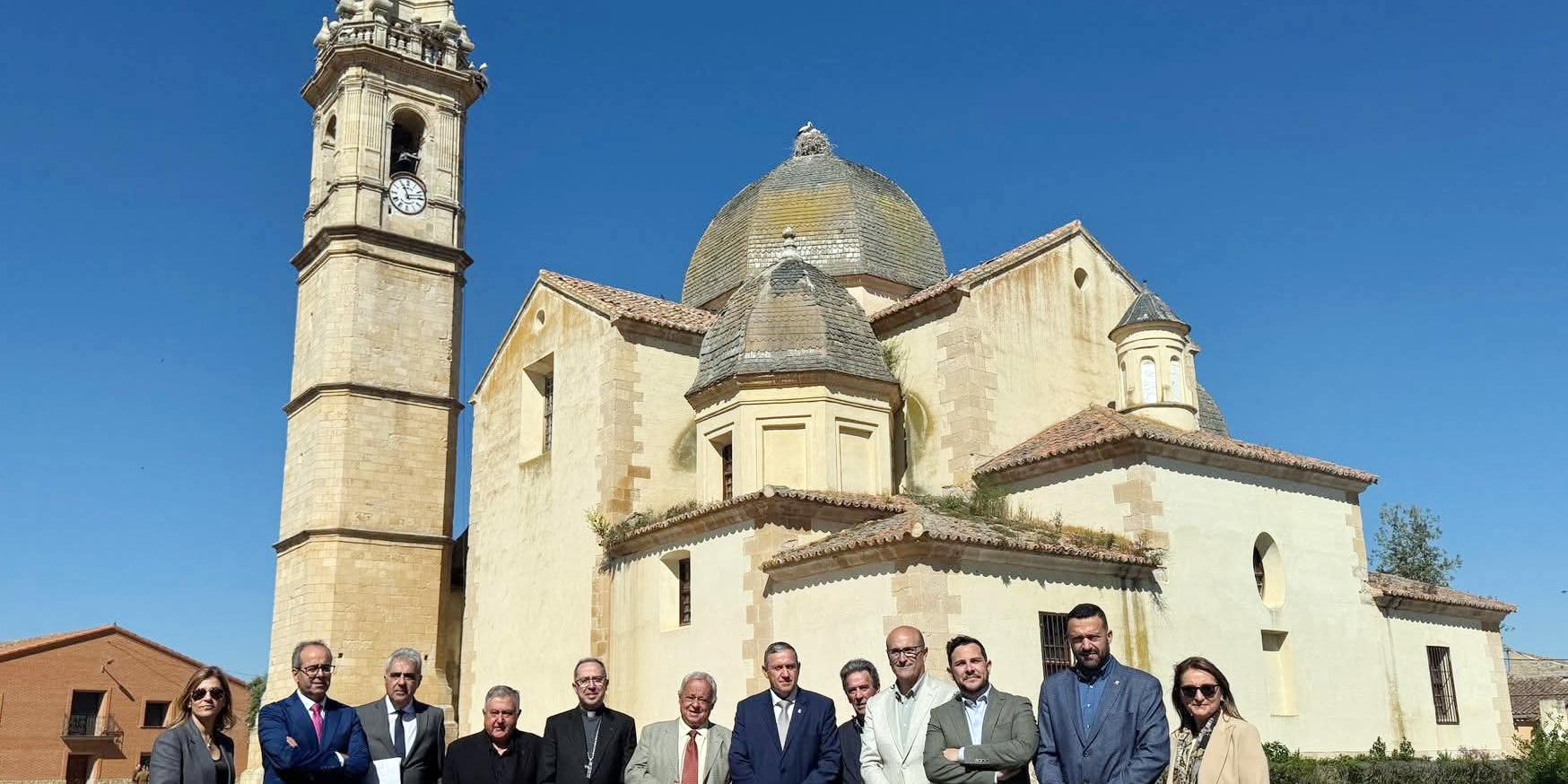 Acto de firma del protocolo de colaboracion firmado en su día entre la Diputación de Zamora, el Obispado y la Junta de Castilla y León