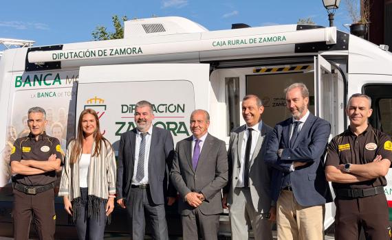 Con esta puesta en marcha la Diputación de Zamora culmina una de las actuaciones destinadas a combatir la exclusión financiera en la provincia