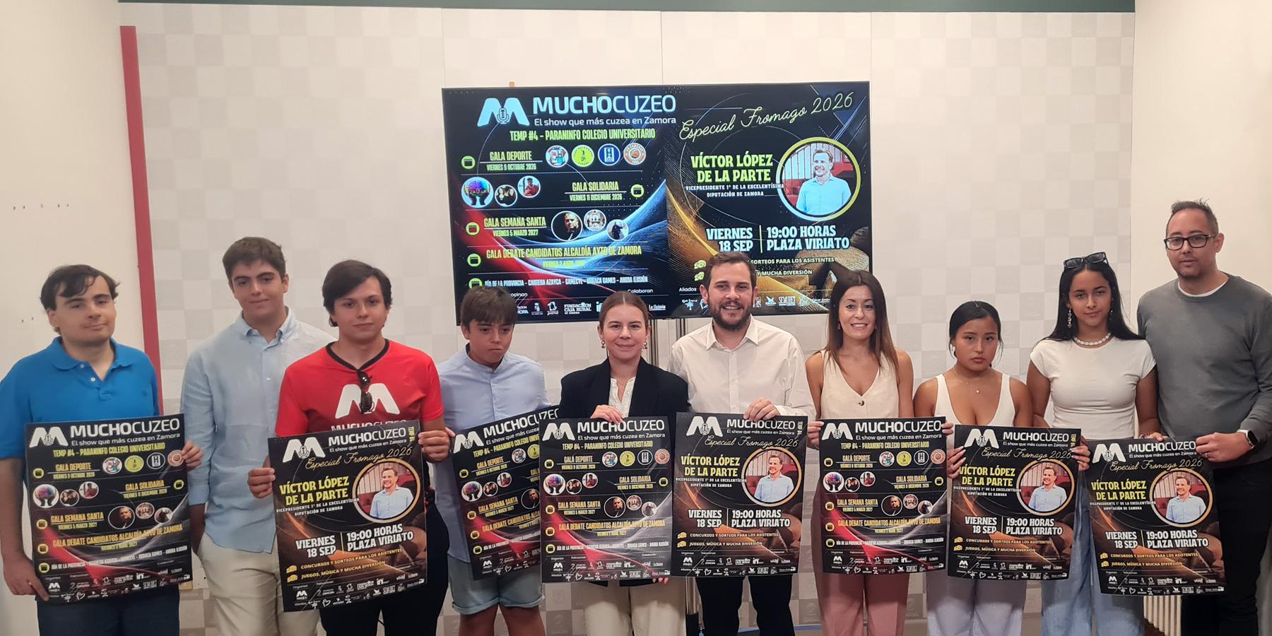 Presentación de la programación de la cuarta temporada de Mucho Cuzeo