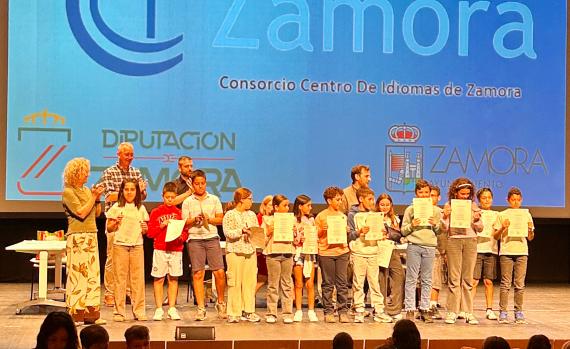 Entrega de diplomas 2026 del Consorcio Centro de Idiomas de la Diputación de Zamora
