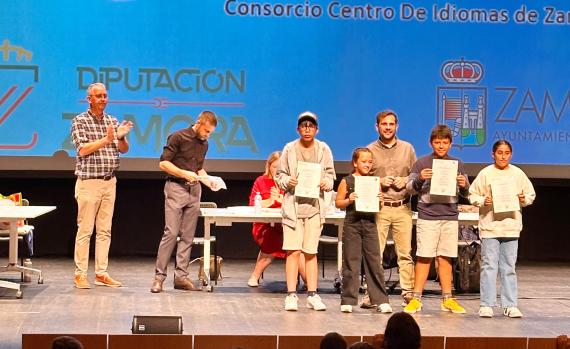 Entrega de diplomas 2026 del Consorcio Centro de Idiomas de la Diputación de Zamora