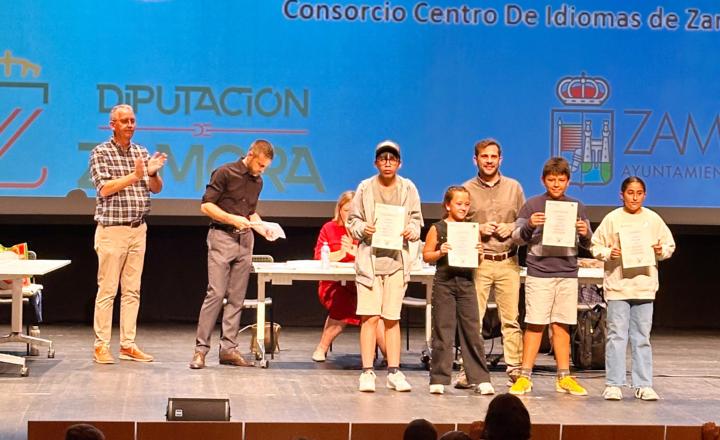 Entrega de diplomas 2026 del Consorcio Centro de Idiomas de la Diputación de Zamora